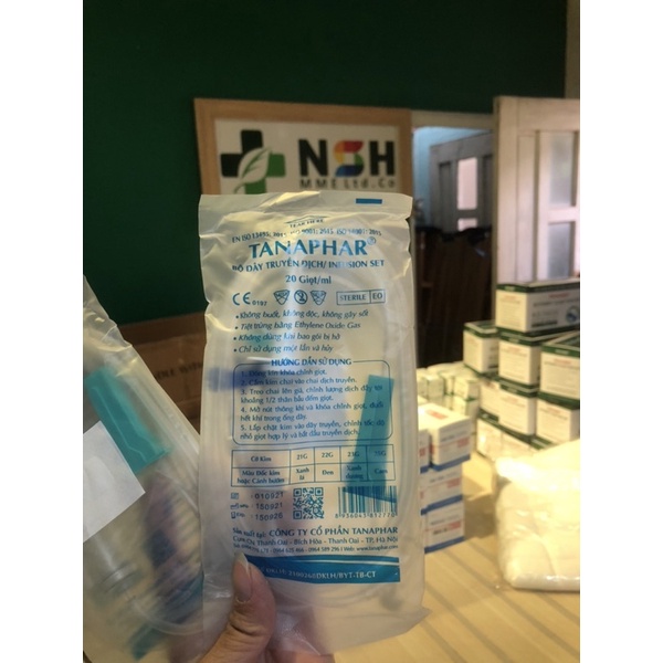 ❤️ Dây Truyền Dịch Kim 2 Cánh Bướm TANAPHAR BỘ DÂY TRUYỀN DỊCH/TRUYỀN TĨNH MẠCH 2 CÁNH BƯỚM TANAPHAR