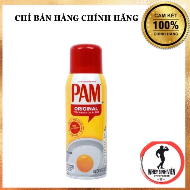 [Giá hủy diệt] Các Loại Dầu Xịt Ăn Kiêng 0 Calories Crisco &amp; Pam  , great vlue CHÍNH HÃNG 100% TẠI WHEYSINHVIEN.COM