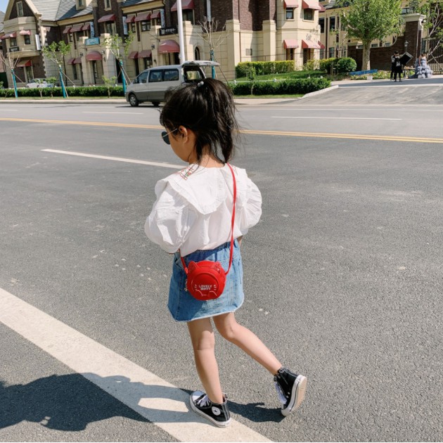 Túi đeo chéo mini cho bé trai bé gái Hạ Băng Designs, túi xách mini trẻ em đựng tiền điện thoại - Miffy