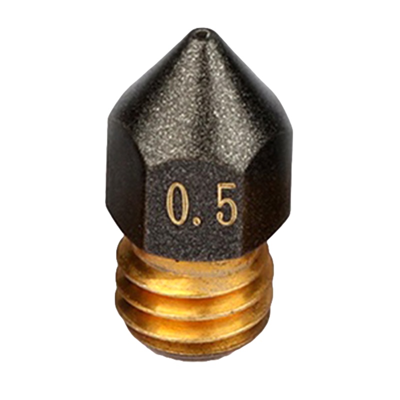 1 Cái Đầu Phun Thép MK8 Cho Máy In 3D A8 A8Plus Ender 3 CR10 Nâng Cấp 1 75mm Vòi 0