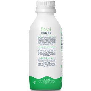 [INBOX TRƯỚC KHI MUA HÀNG] Sữa Tươi Thanh Trùng VPMilk Đà Lạt Fresh Milk - Ít đường Chai 450ml