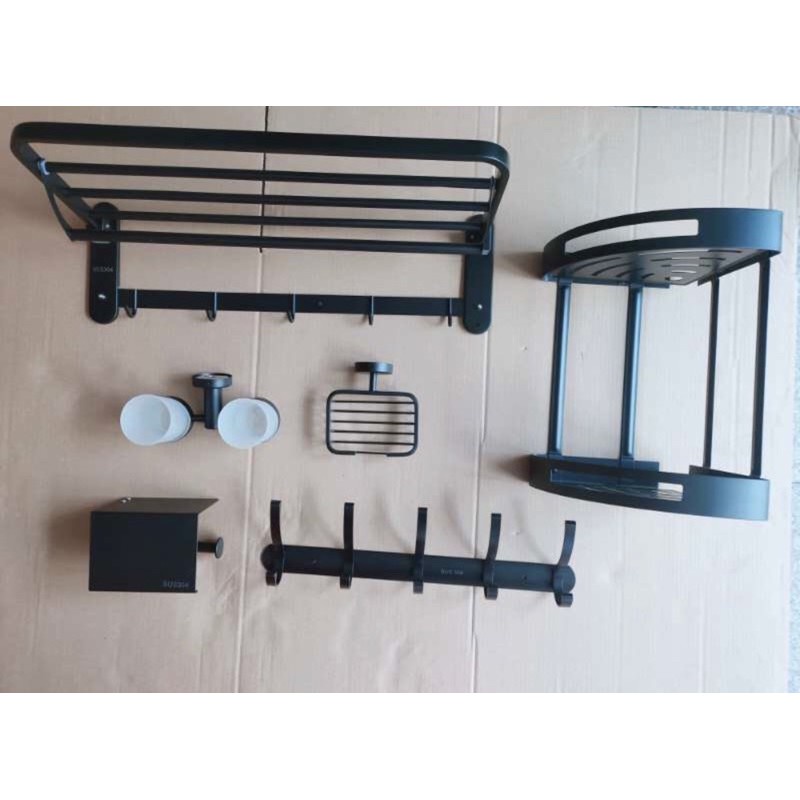 Bộ phụ kiện 6 món Đen