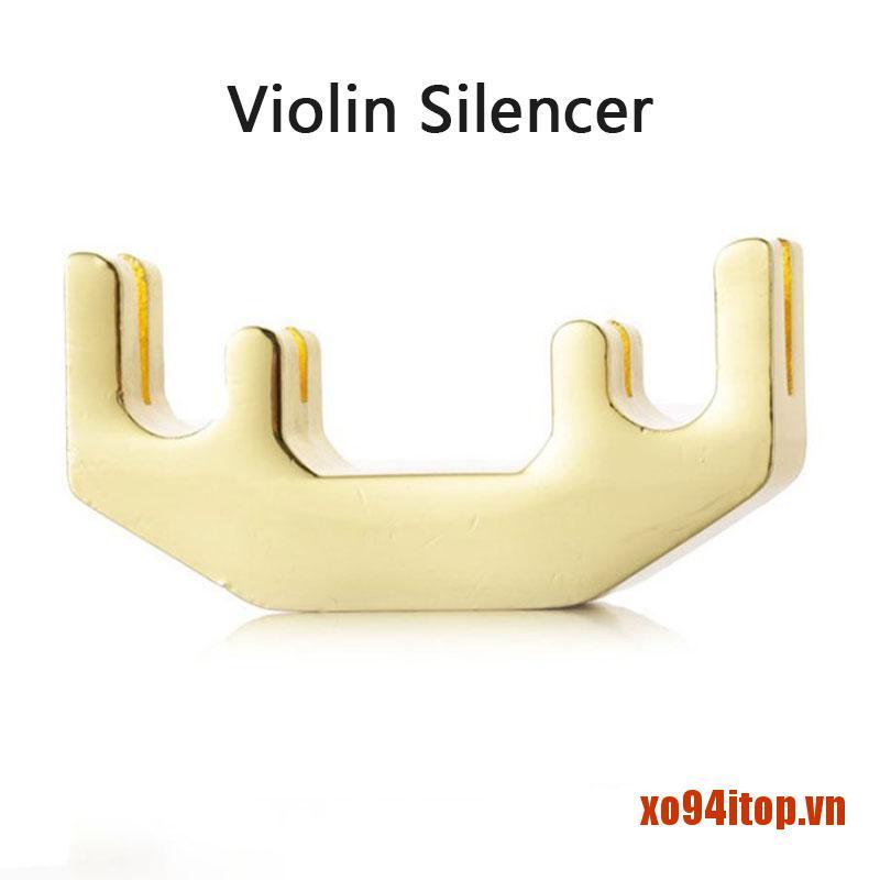 XOTOP Violin Practice Mute Heavy Rubber Fiddle Violin Silencer for 1/2 3/4 4/4