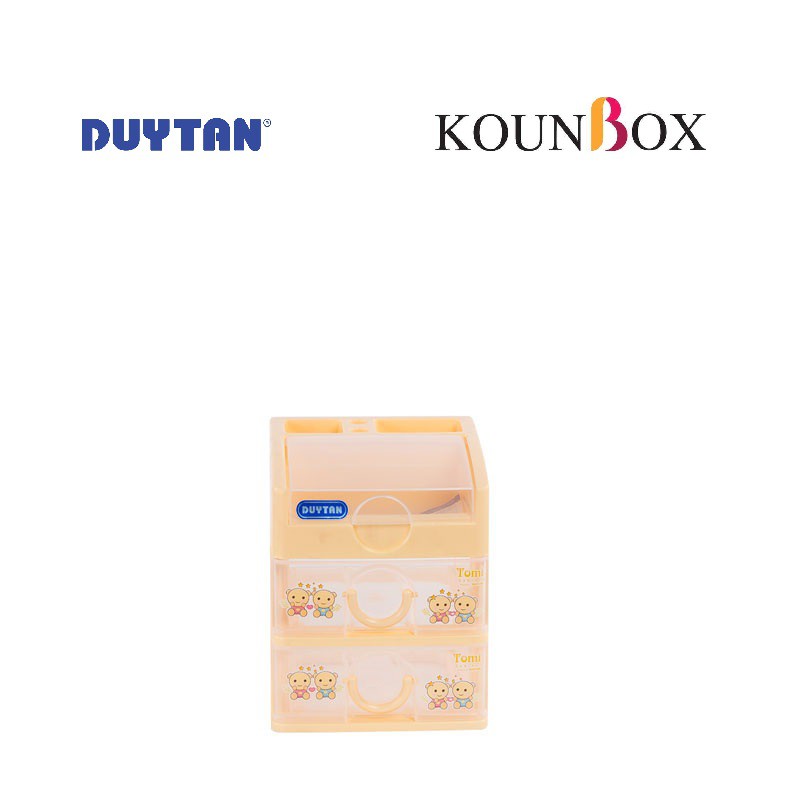 Combo 4 Tủ nhựa Duy Tân Tomi mini 3 ngăn ( 19 x 16 x 19 cm ) | BigBuy360 - bigbuy360.vn