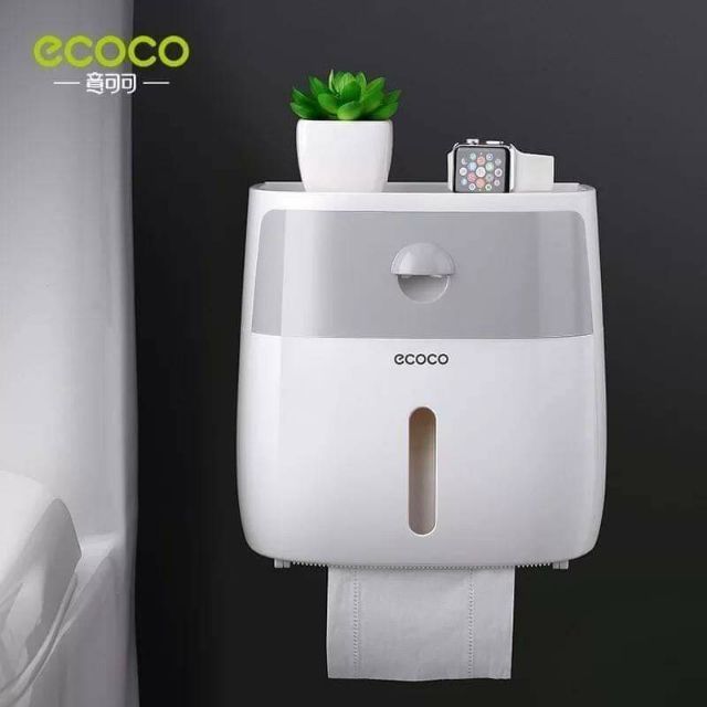 Hộp đựng giấy vệ sinh Ecoco 2 tầng cao cấp | BigBuy360 - bigbuy360.vn