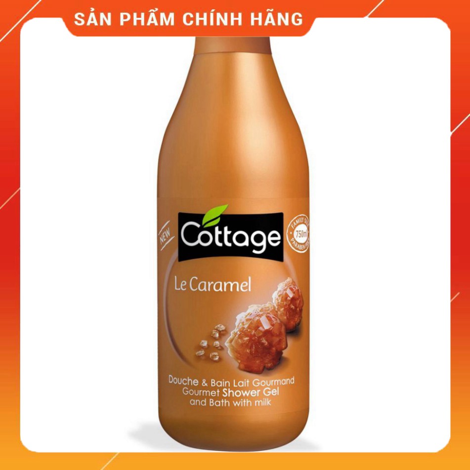 LOSAKA-  SỮA TẮM COTTAGE 750ml /Sữa tắm trắng da Cottage 750ml Của Pháp đủ vị hàng chuẩn