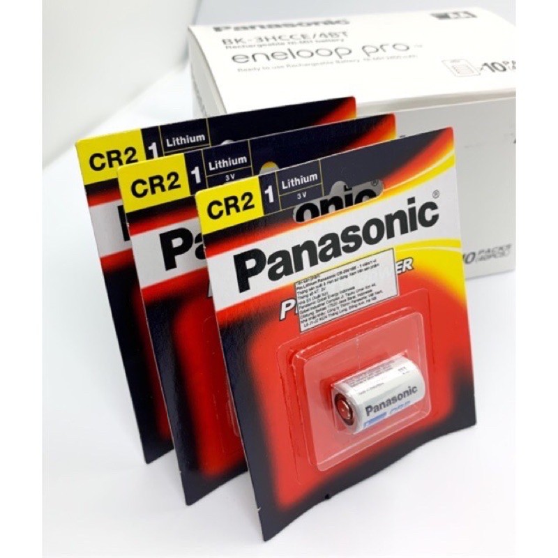 Pin CR2 Panasonic 3V Lithium Chính Hãng Vỉ 1 Viên