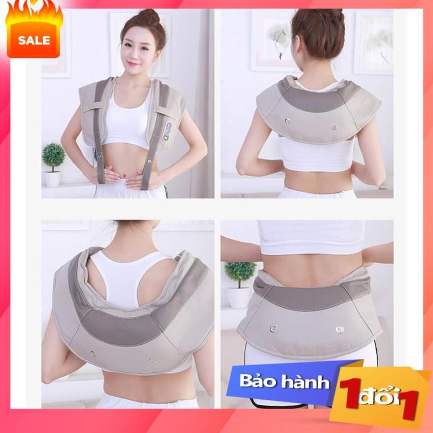 Xả kho giá sốc - máy mát xa cầm tay,Máy Massage Vai, Lưng, Cổ, Gáy - Bảo hành 1 đổi 1