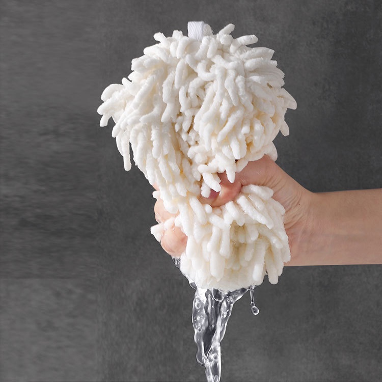Khăn Bông lau tay con nhím Lau Nhà Bếp Cầm Tay, Khăn Tay Treo Chenille,Khăn Tắm Siêu Thấm Cho Nhà Bếp Vệ Sinh Phòng Tắm