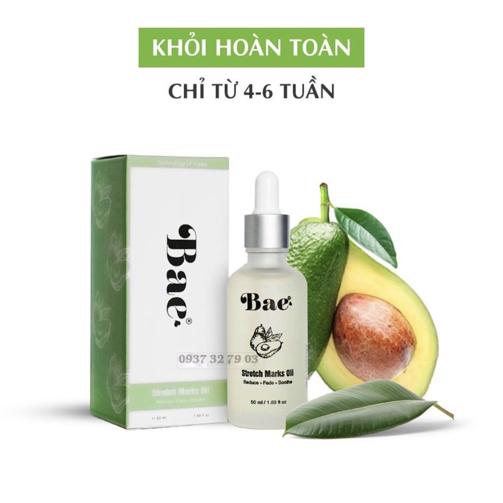 Combo 2 Lọ Tinh Dầu Trị Rạn Da Bà Bầu - Bae