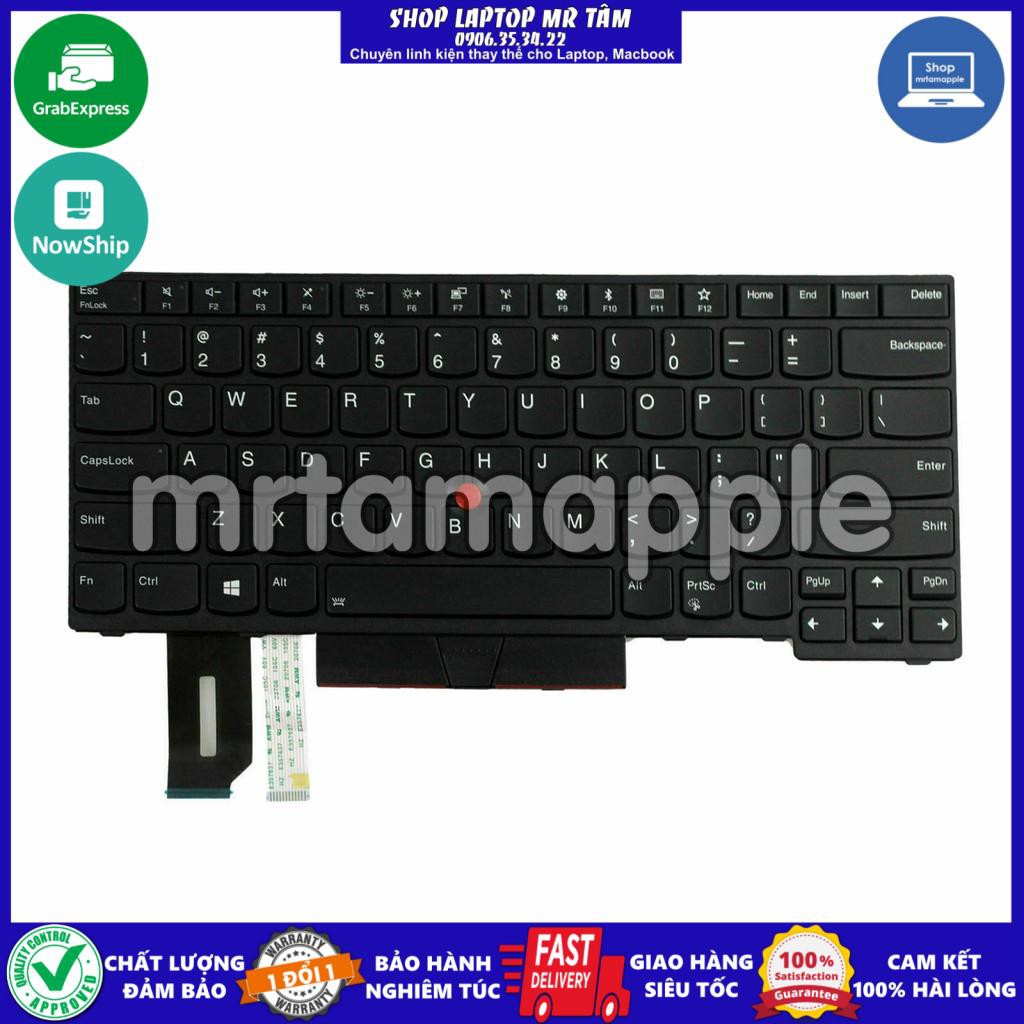 (KEYBOARD) BÀN PHÍM LAPTOP LENOVO E480 dùng cho Thinkpad Edge E480 E485 E490 E495 T480 T480s T490 L380 L480 L490