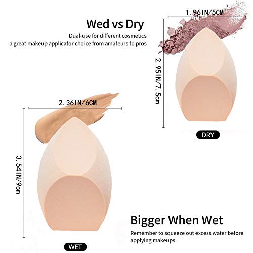 [Mới] Bông Mút Tán Trang Điểm / Bông Mút Trang Điểm Không Chứa Latex Dùng Để Tán Kem / Kem Trang Điểm