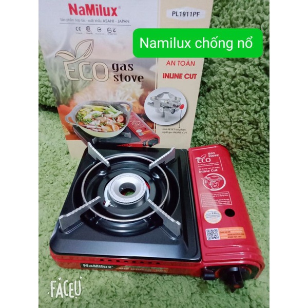 Hàng chuẩn -Bếp ga mini Namilux chống cháy nổ PL-1911PE