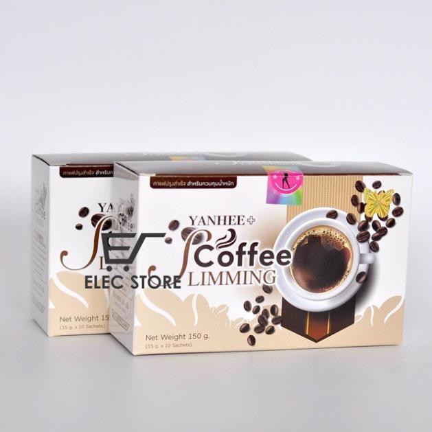 Bộ 2 hộp Cà phê Slimming Yanhee Thái Lan (Hộp 10 gói x 15g)