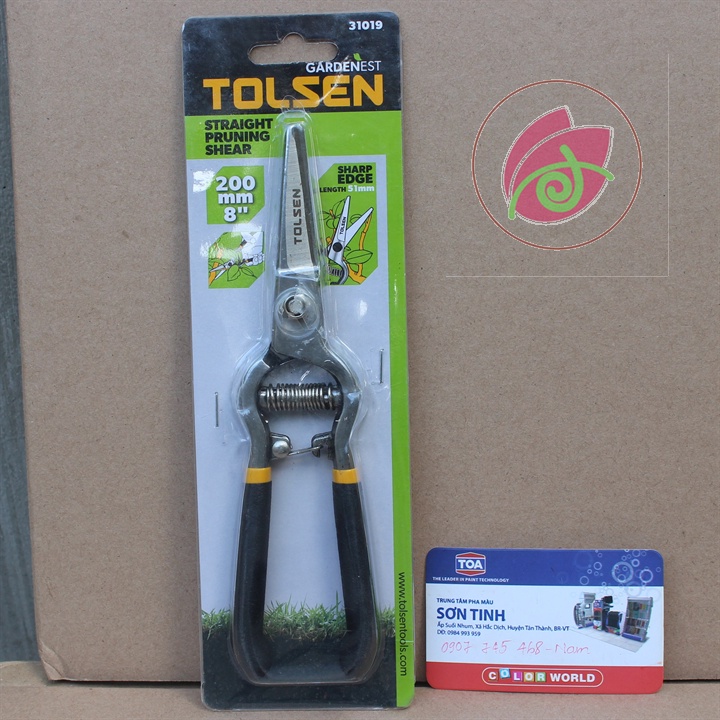 Kéo cắt Tỉa cành Kìm làm vườn tạo hình bosai dài 20cm Tolsen 31019