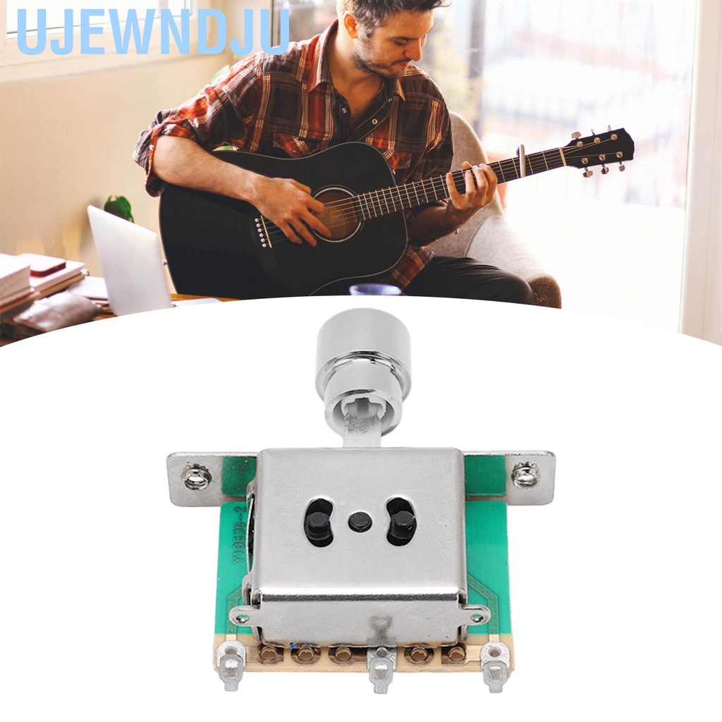 Ujewndju Guitar 3 Way Toggle Switch High Strength Metal Electric Pickup Selector
