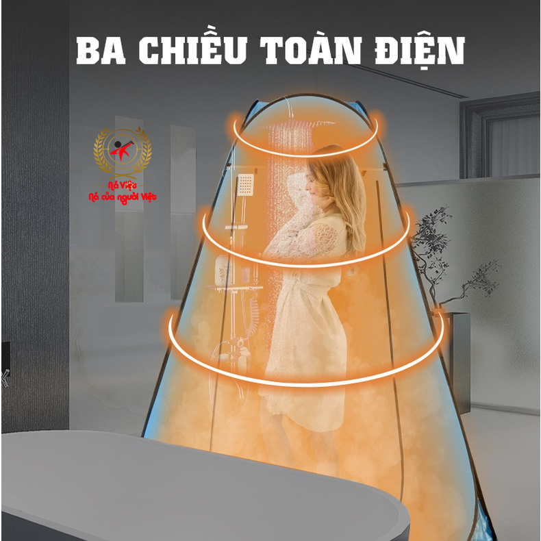 Lều thay đồ cắm trại tự bung, lều vệ sinh dã ngoại kín đáo bền đẹp dùng cho du lịch dã ngoại cắm trại tiện lợi - DCP15