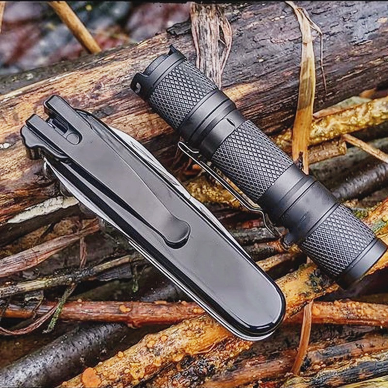 Kẹp Cài Thắt Lưng Bằng Thép Không Gỉ 91mm Cho Victorinox Swiss Army 91mm