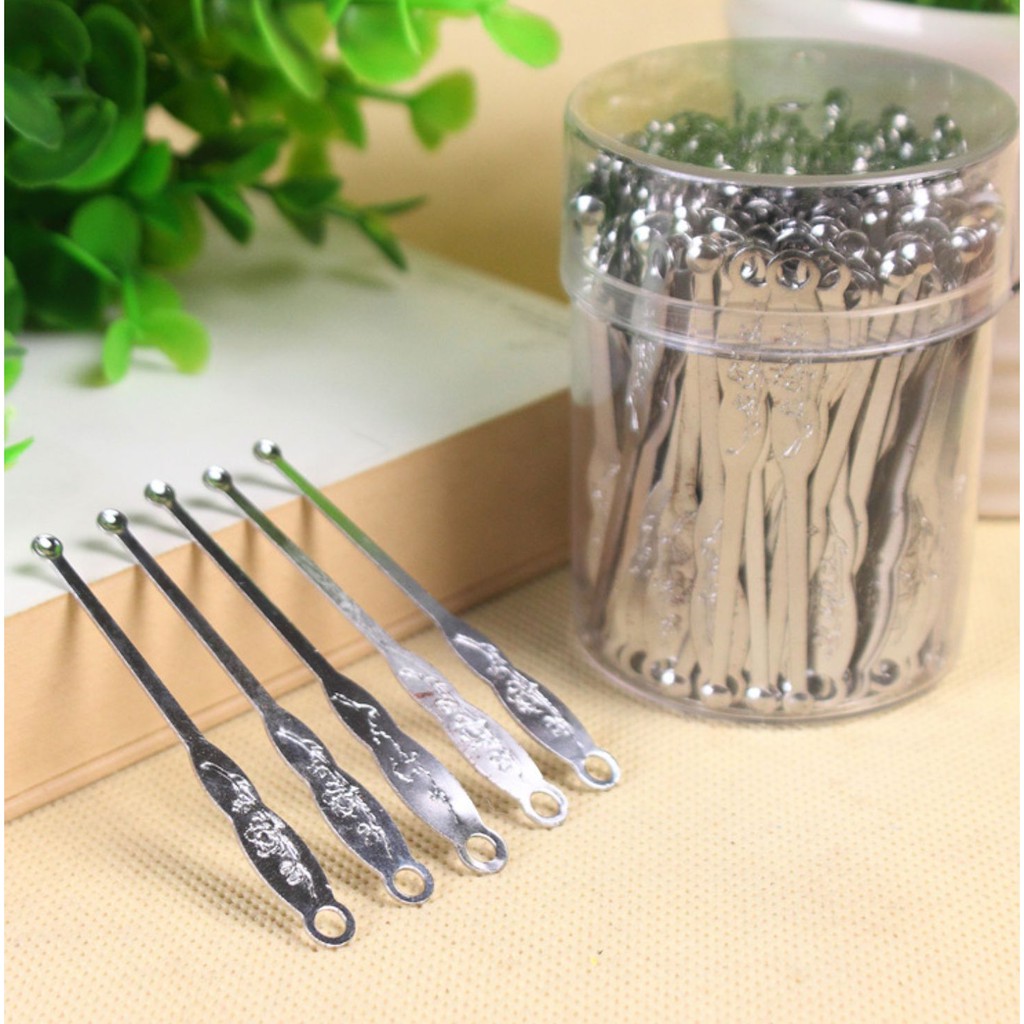 Cây lấy ráy tai bằng thép loại 1 hàng đẹp - Cây lấy ráy tai tiện dụng