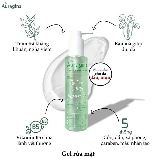 Beauty Box The Auragins - Chăm Sóc Da Dầu