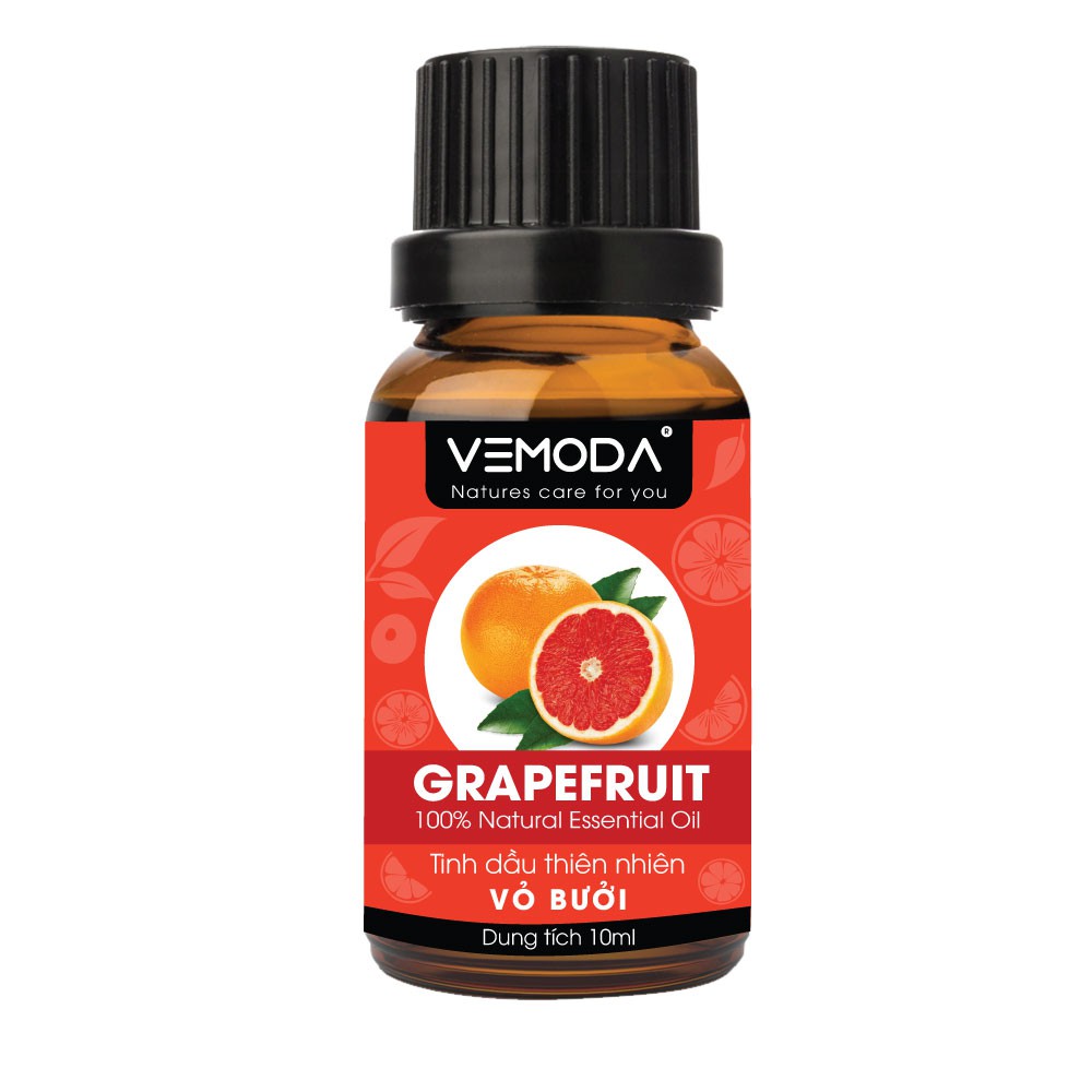 Tinh dầu Vỏ bưởi (HG) cao cấp nguyên chất VEMODA 10ML giúp kháng khuẩn, chống trầm cảm, hỗ trợ giảm cân, chăm sóc da tóc