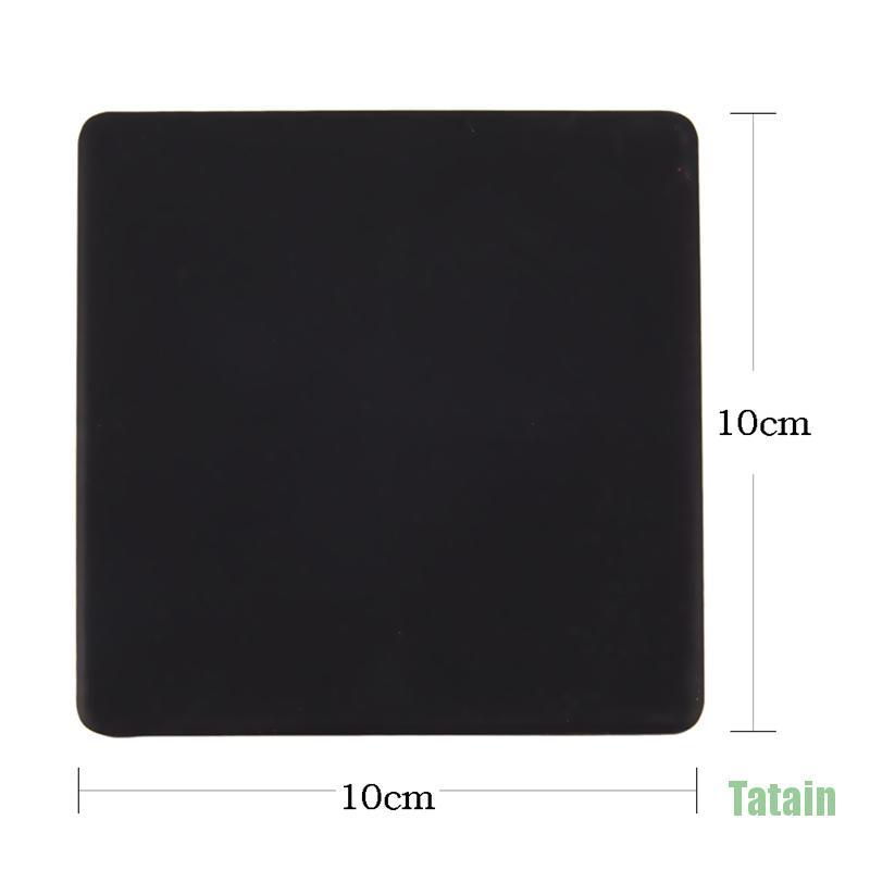 Khuôn silicon làm đá hình vuông cỡ lớn màu đen