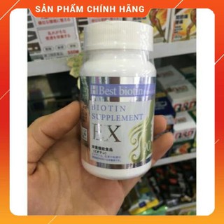 Viên uống hỗ trợ mọc tóc Best Biotin Ex Nhật bản 90 viên_shopnhatlulu (Japan Domestic)