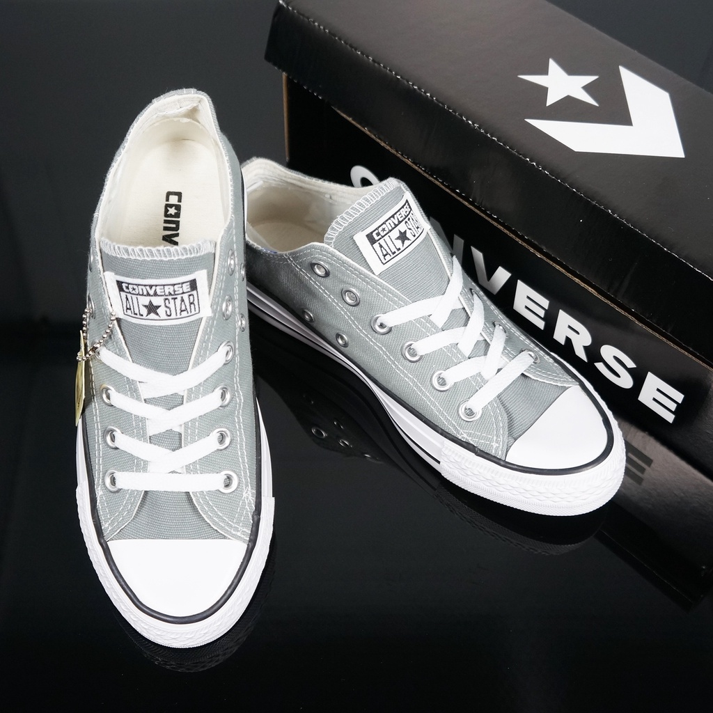Giày Converse CV cổ thấp Free ship + hộp giày vải CV classic cổ điển bata canvas hàng 1.1 đủ tag nam nữ. BH slippers.