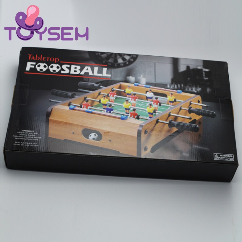 Đồ chơi bàn bi lắc Toysem cho trẻ 4 tay cầm 2 người - Bộ trò chơi trẻ em đá banh bóng bàn - Quà tặng sinh nhật cho bé