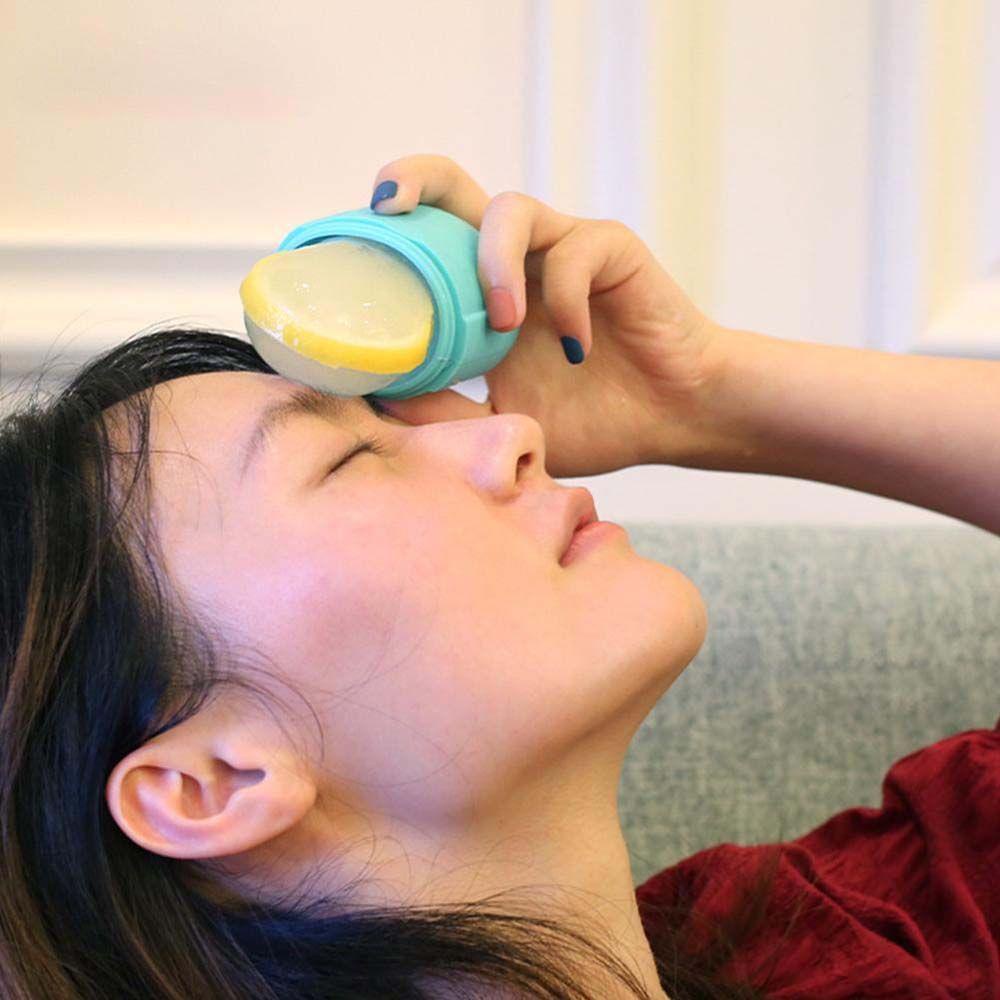 OCEANMAP Khuôn Silicone Làm Đá Viên Loại Bỏ Đường Viền Chăm Sóc Da