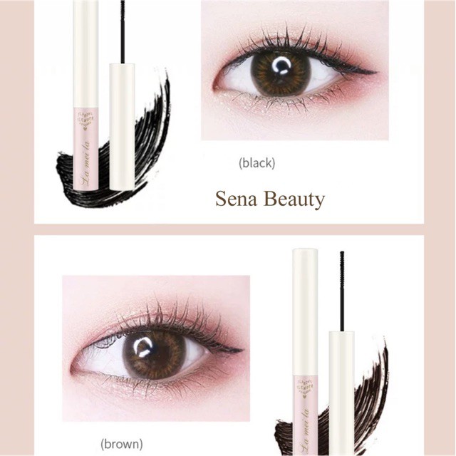 Mascara Siêu Mảnh Tơi Mi Lameila Skinny Microcara Vỏ Hồng