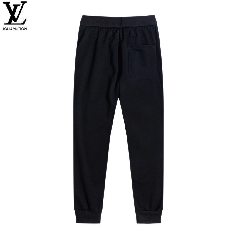 LV Quần Dài Chất Liệu Vải Cotton Có Thêu Hoạ Tiết Đơn Giản | BigBuy360 - bigbuy360.vn