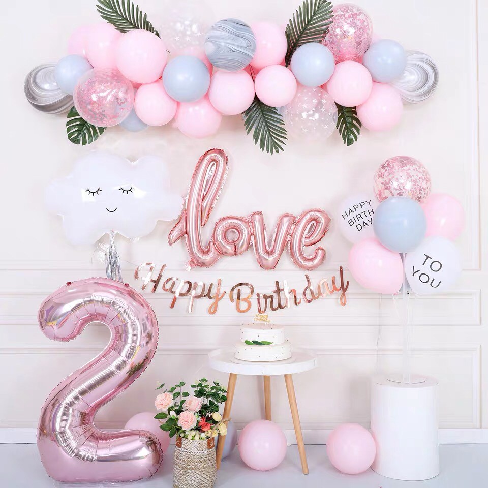 Bóng Pastel Size 10in Túi 25 Cái, 50 Cái Tone Sữa Đáng Yêu Dùng Để Trang Trí Tiệc Sinh Nhật Cho Các Bé