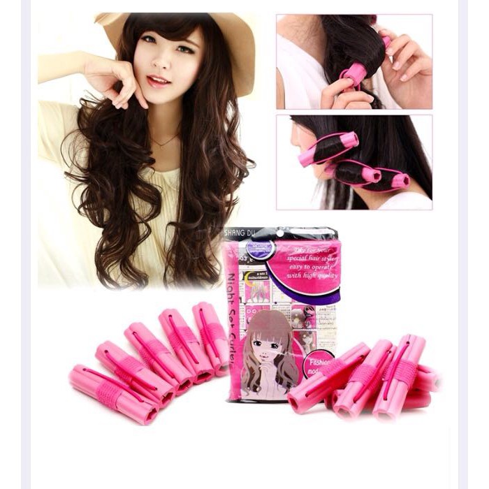 Bộ uốn tóc quấn dây Night Set Curler
