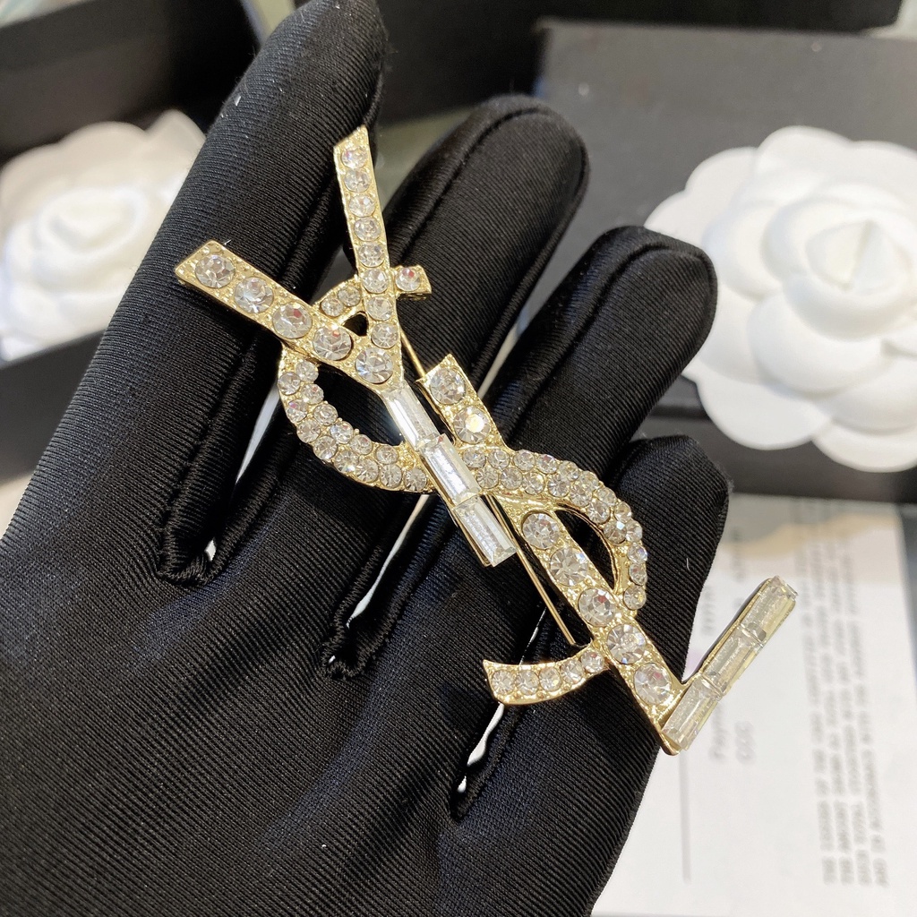 Cài áo nữ đính đá cao cấp sang trọng Ròm House mang phong cách Hàn Quốc phụ kiện trang sức thời trang đẹp - ms4501