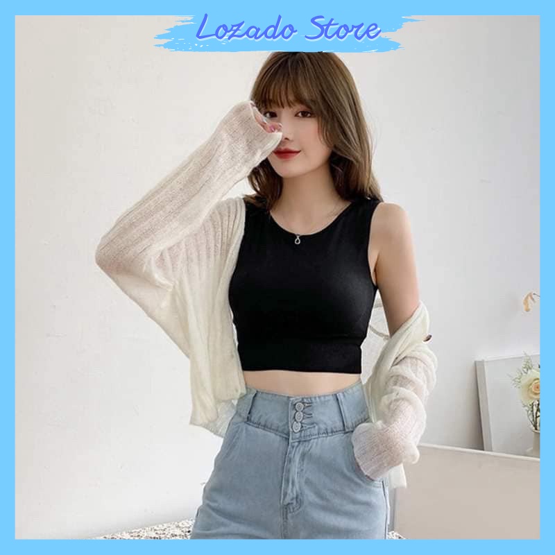 Áo tập gym nữ LOZADO áo lót bra nữ chất cotton co giãn 4 chiều phù hợp mặc tập thể thao AL376