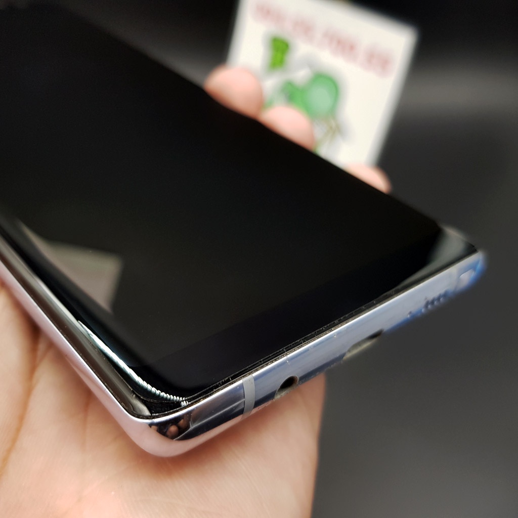 [VMAX Trơn Bóng-Dày] Dán dẻo PET Full Viền Đen Samsung Note 8 / Note 9 Trơn Bóng Như Kính Cường Lực