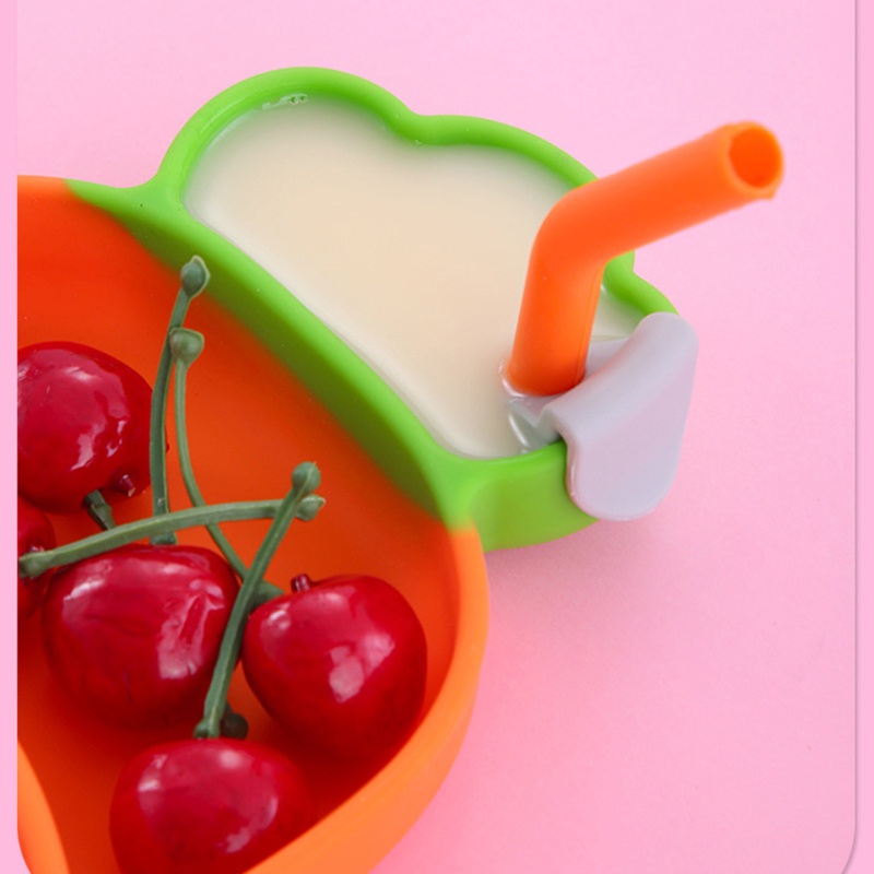 Bộ 4 Tô Ăn Silicone Thân Thiện Với Môi Trường Chống Thấm Nước Cho Bé