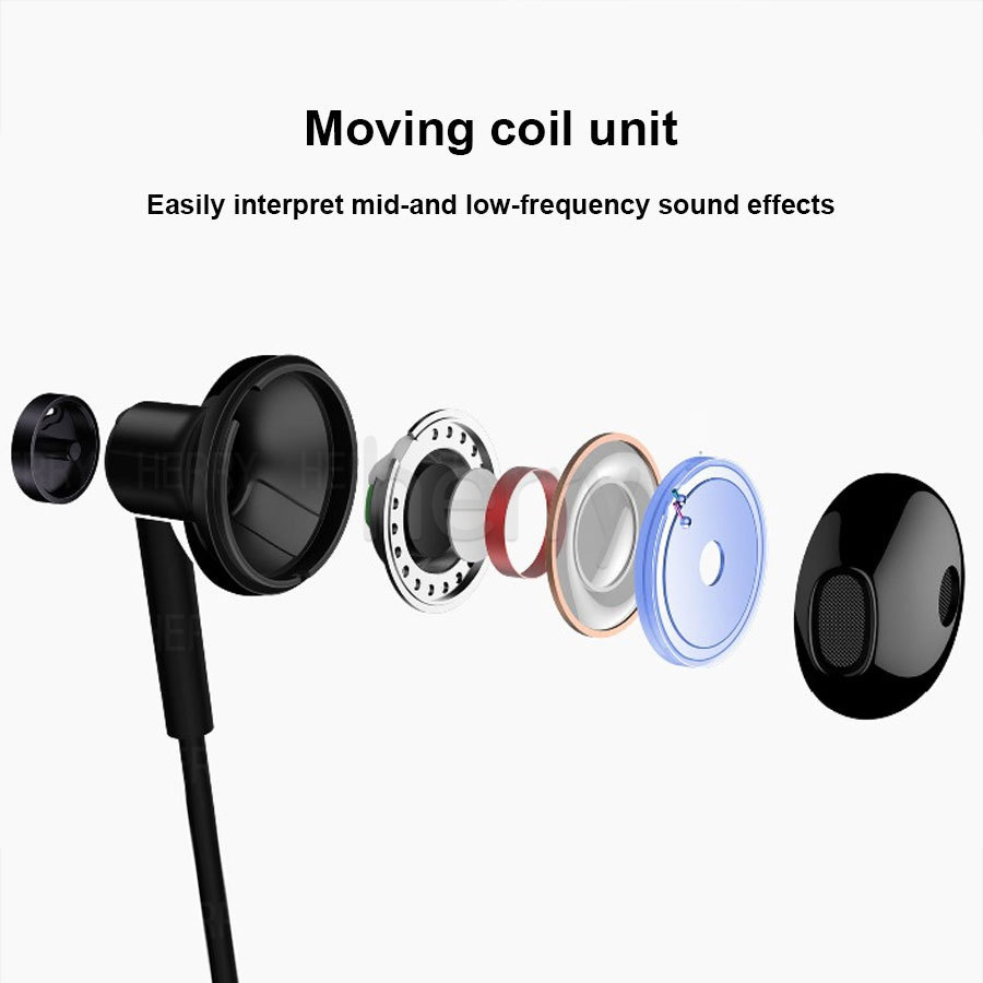 Tai nghe nhét tai có dây giắc 3.5mm type C tích hợp Micrô cho Android Xiaomi Mi Redmi