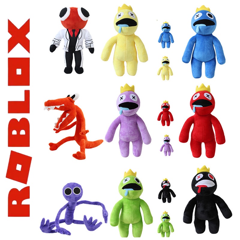 20/30cm Anime Roblox Rainbow Friends Blue Plush Toy Purple Stuffed Doll Kid Birthday Xmas Gift
