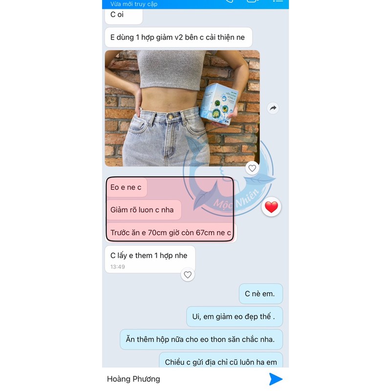 Viên giảm vòng 2 Mộc Nhiên ( Hàng chính hãng) | BigBuy360 - bigbuy360.vn