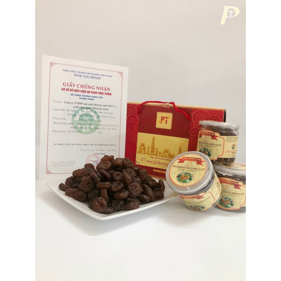 Mơ không hạt dẻo cay
