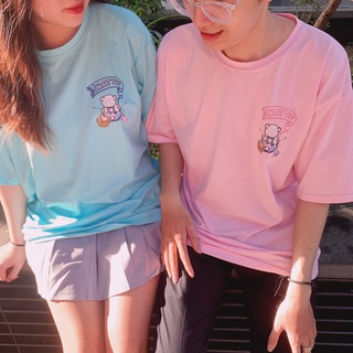 Áo thun natthy donut tee - pink - unisex