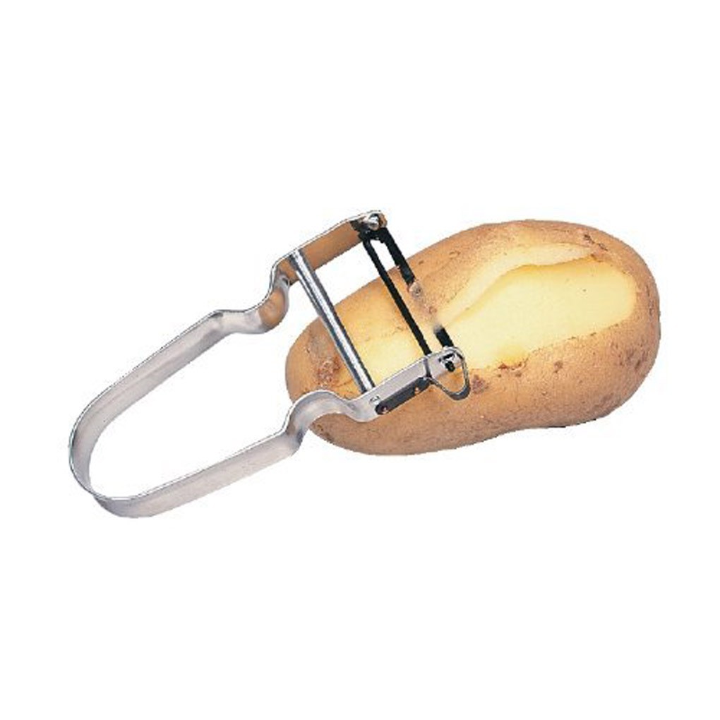 Dụng cụ gọt vỏ củ quả bằng thép không gỉ bền và tiện lợi