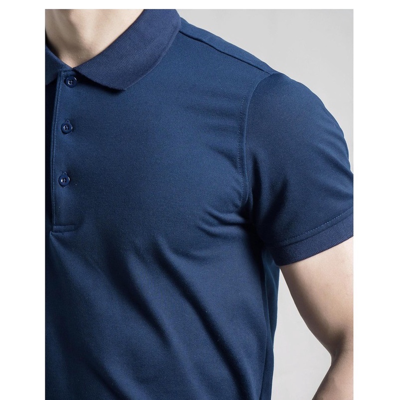 Áo Polo Nam Trơn Basic CEFFYLO 5 Màu Trẻ Trung Lịch Lãm - Chất Liệu Cotton Tự Nhiên Form Slim Thấm Hút Mồ Hôi Tốt - PL01