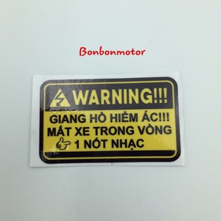 Decal Dán Hình Vui Nhộn