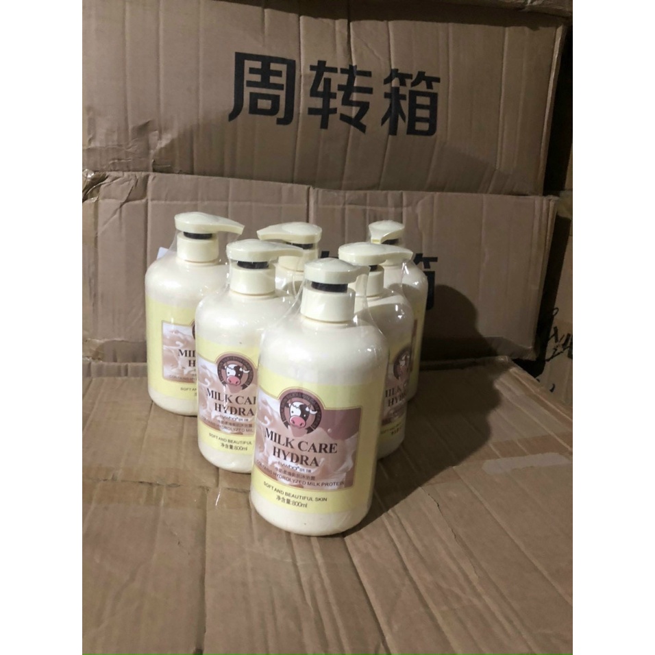 Sữa Tắm con bò milk care hydra 800ml | BigBuy360 - bigbuy360.vn