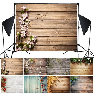 forkoobe.vn Imitation Wood Grain Photography Props 3D Photo Background Cloth Presentation