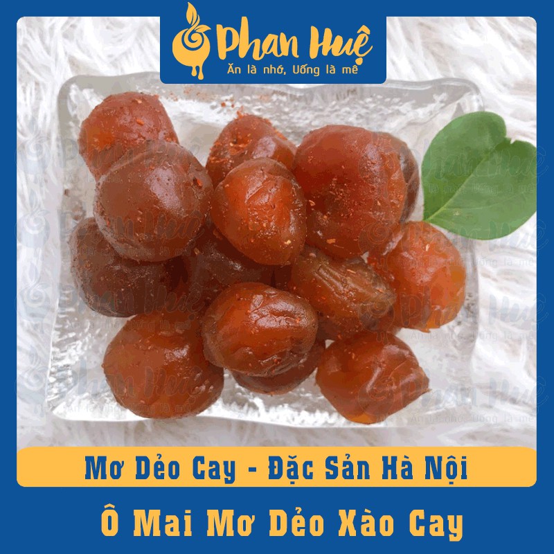 Ô mai xí muội mơ dẻo cay Phan Huệ đặc biệt, mơ miền Bắc chọn lọc, đặc sản Hà Nội