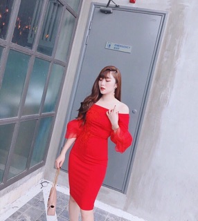 Đầm ren dự tiệc